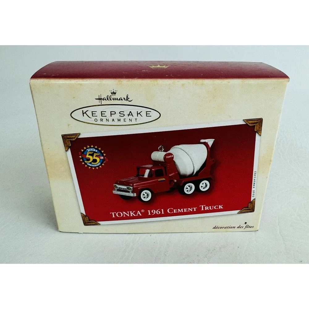 Hallmark Keepsake‎ Ornaments Tonka 1961 Cement Truck Vintage Christmas New